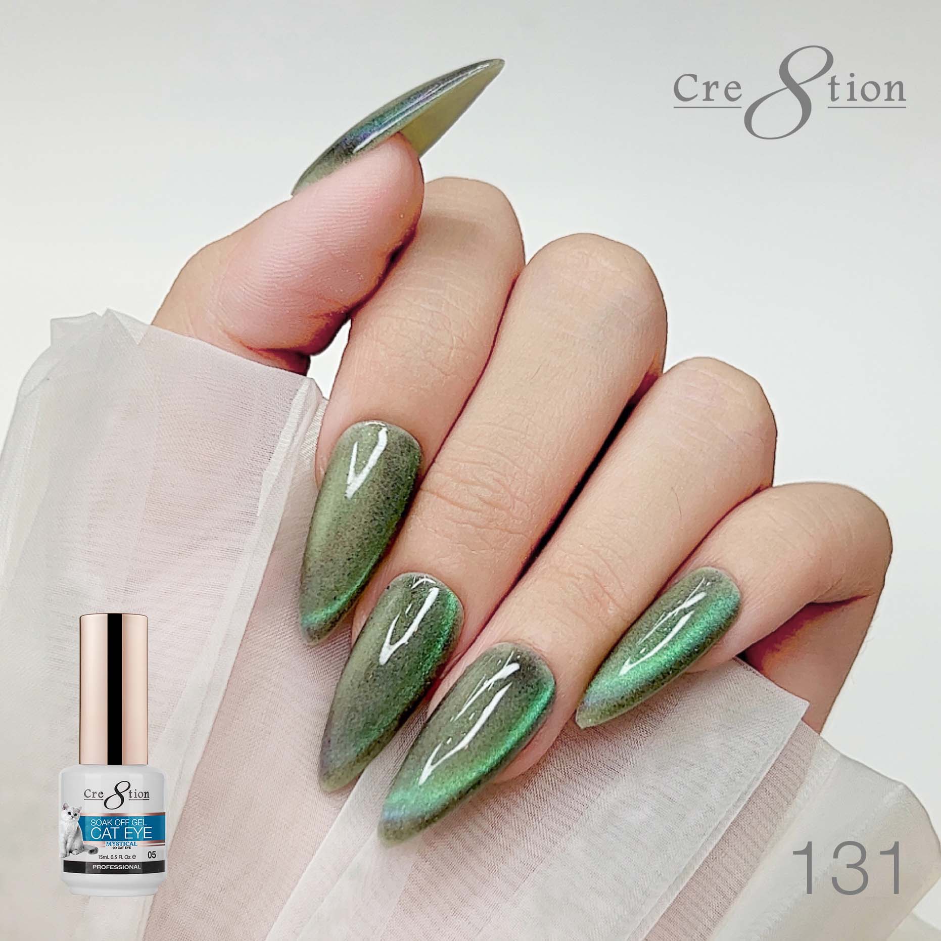 Cre8tion Cat Eye Gel 0.5oz - Mystical Collection - 131