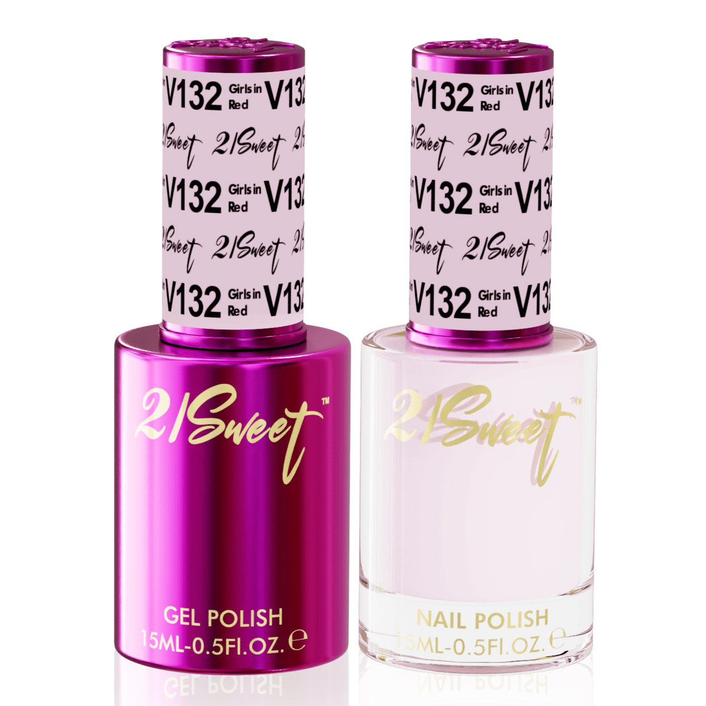 21Sweet 132 - Gel & Lacquer Duo