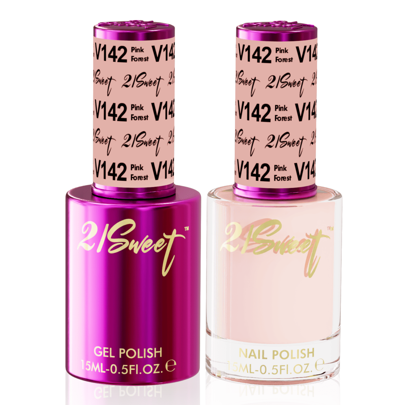 21Sweet 142 - Gel & Lacquer Duo