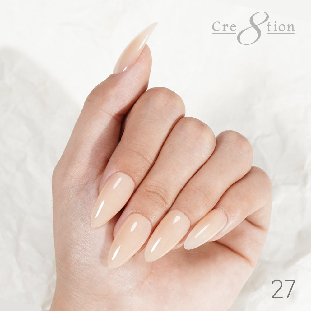 Cre8tion Rubber Base/Biab Gel 0.5oz 27