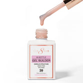 Cre8tion Gel Collection - Overlay/ Brush on Builder 0.5oz 39 Coral Champagne Fizz