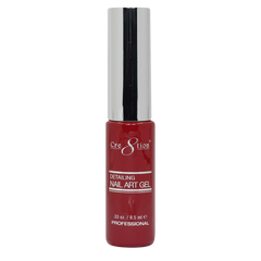Cre8tion Detailing Nail Art Gel 0.33oz 03 Red