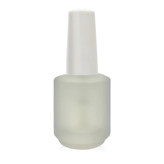 Cre8tion Empty Glass Bottle .5oz Blank Frost