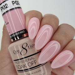 Cre8tion Gel - French Collection 0.5oz - P02 Sweet Pink