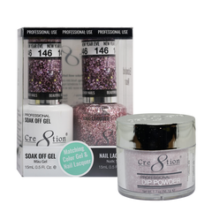 Cre8tion Matching Sets - 146 New Year 's Eve (Glitter)