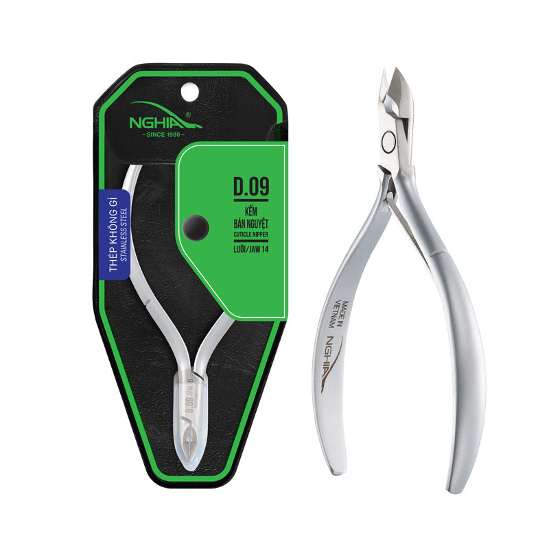 Cuticle Nipper - D-09 (Stainless Steel)