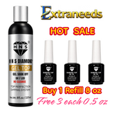 HNS DIAMOND GEL TOP REFILL 8OZ BUY 1 FREE 3 EACH O.50Z