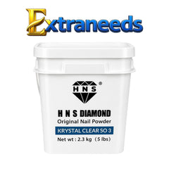 HNS DIAMOND KRYSTAL CLEAR SO 3 NAIL POWDER 5 LBS
