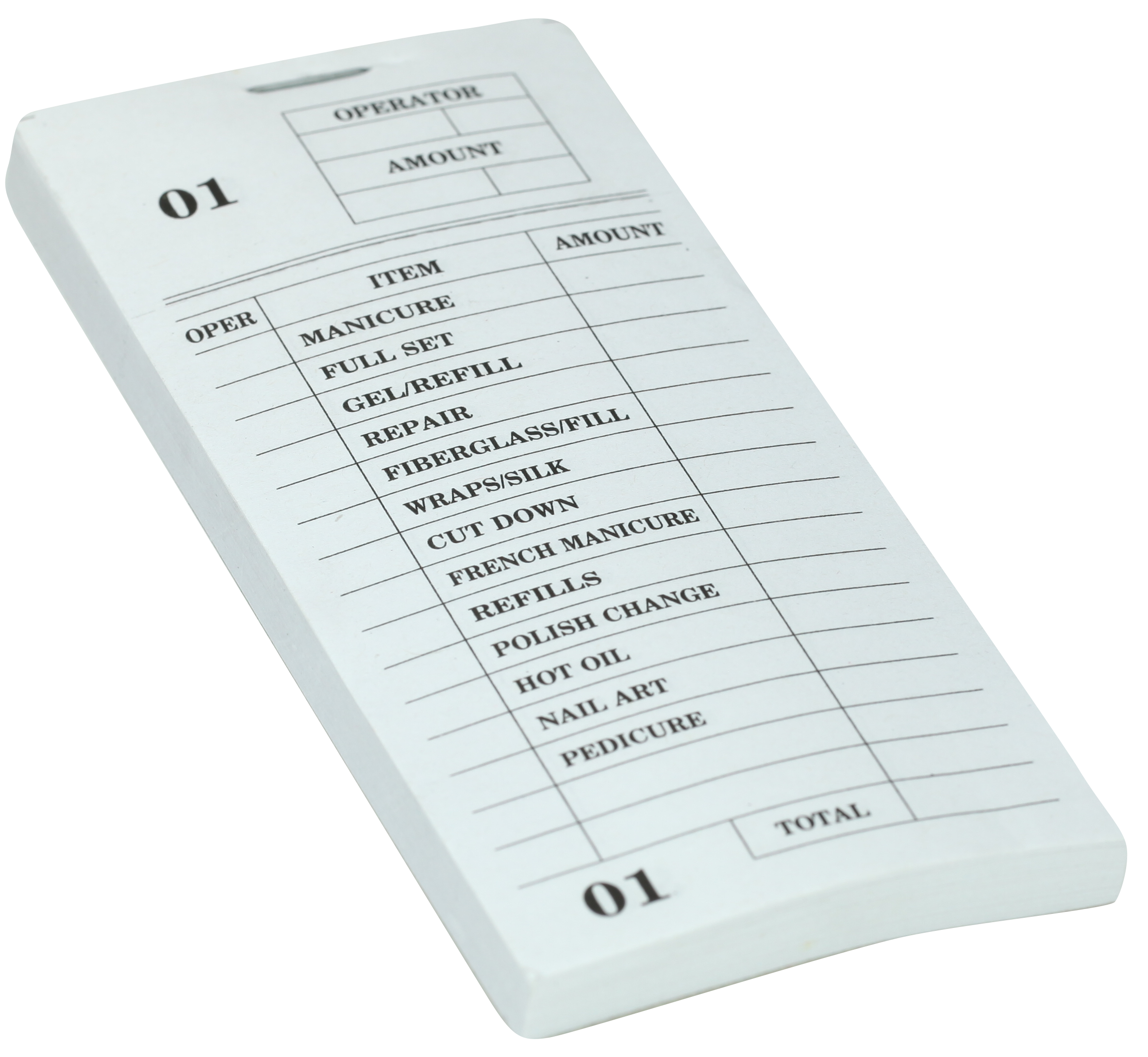 Cre8tion Nail Ticket Book 10 pcs/pack