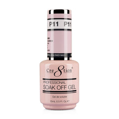 Cre8tion Gel - French Collection 0.5oz - P11 Neutral Nude