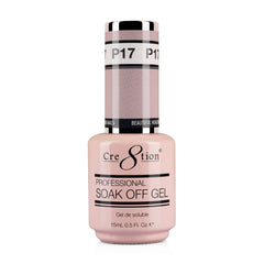 Cre8tion Gel - French Collection 0.5oz - P17 Pink