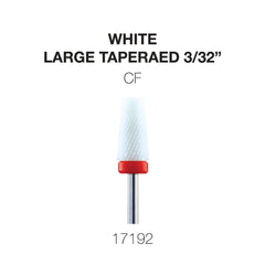 Cre8tion White Ceramic - Large Tapered - 3/32"