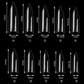 Cre8tion Special Shape - 12 Wide Stiletto 500 pcs./box