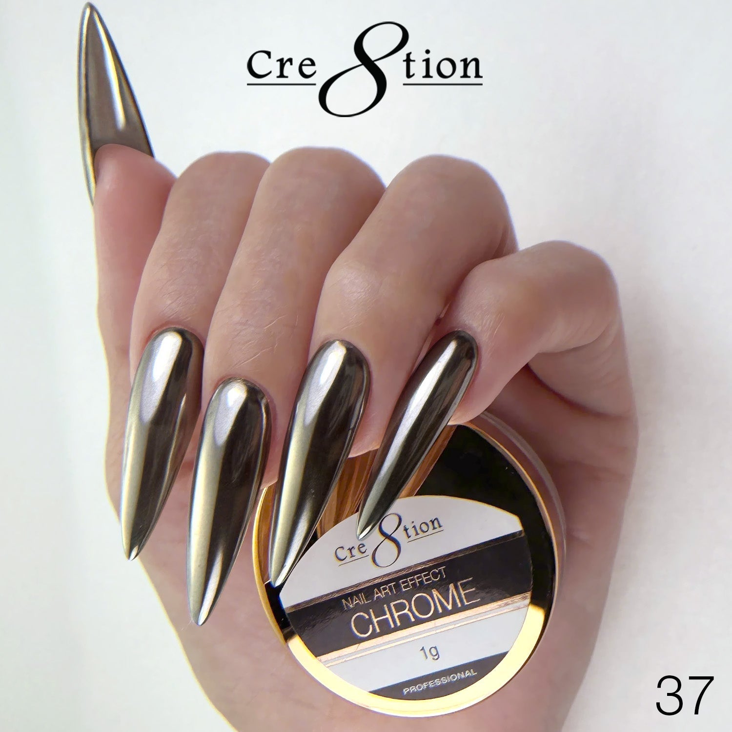 Cre8tion Chrome Nail Art Effect 1g - 37