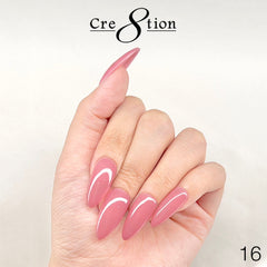 Cre8tion Gel Collection - Overlay/ Brush on Builder 0.5oz 16 Vintage Velvet