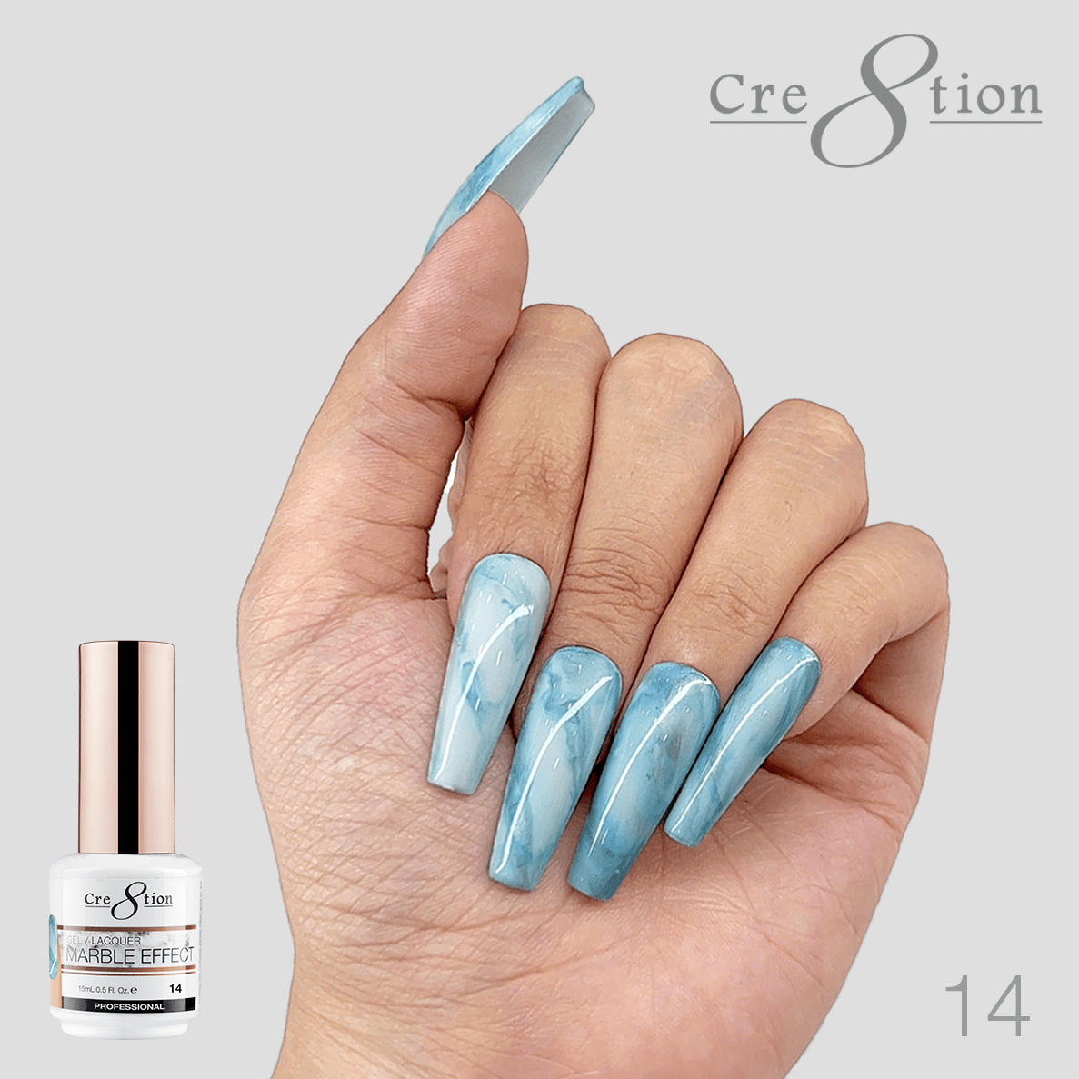 Cre8tion Nail Art Marble Effect 15 ml 14
