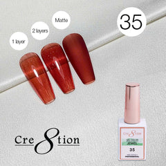Cre8tion Soak Off Gel 0.5oz G35 - Jewel Collection