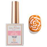 Cre8tion The Edge Art Gel Orange 0.5oz