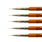 HNS Dual-ended nail art brushes (Liner and Oval Brush)
