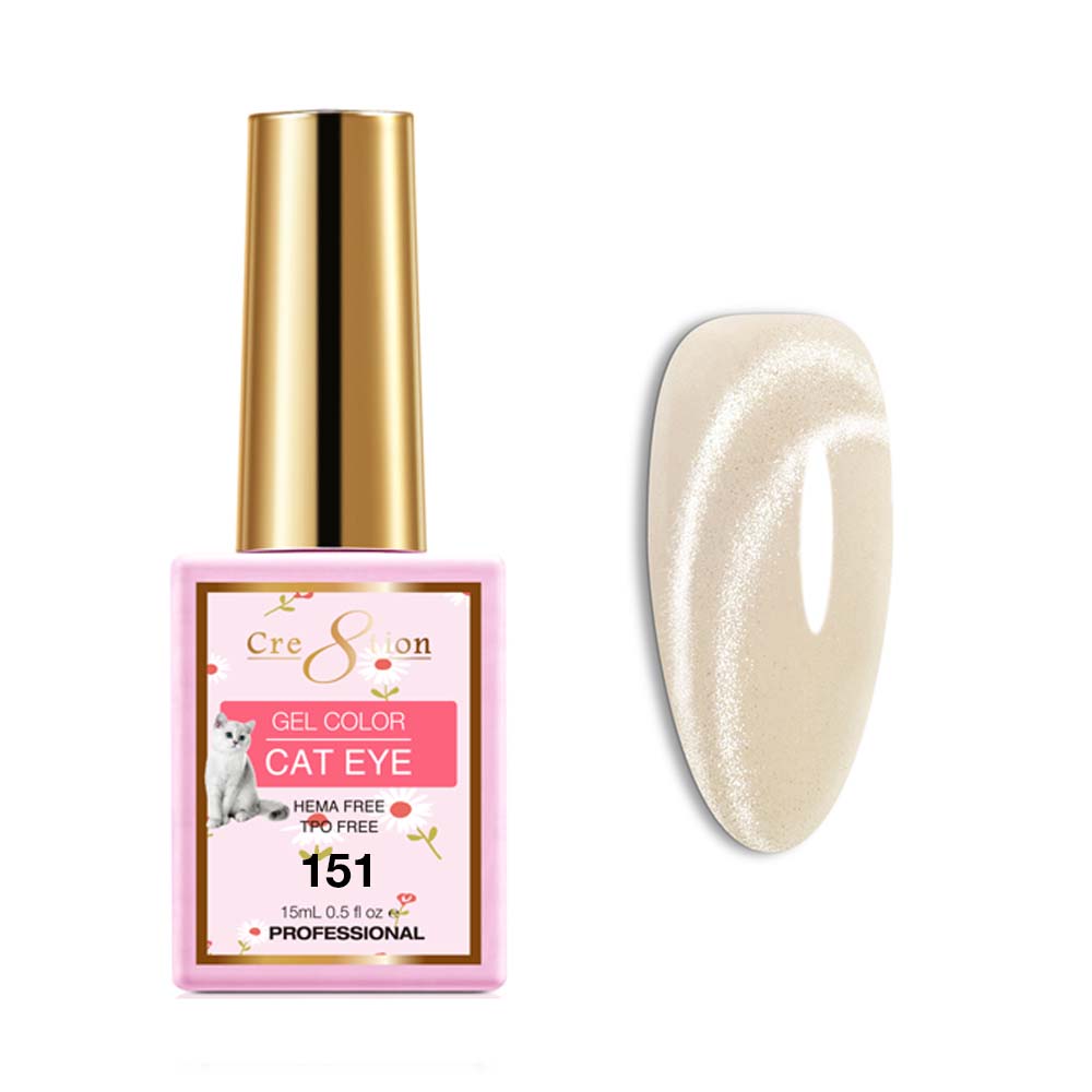 Cre8tion Cat Eye Soak Off Gel 0.5oz 151