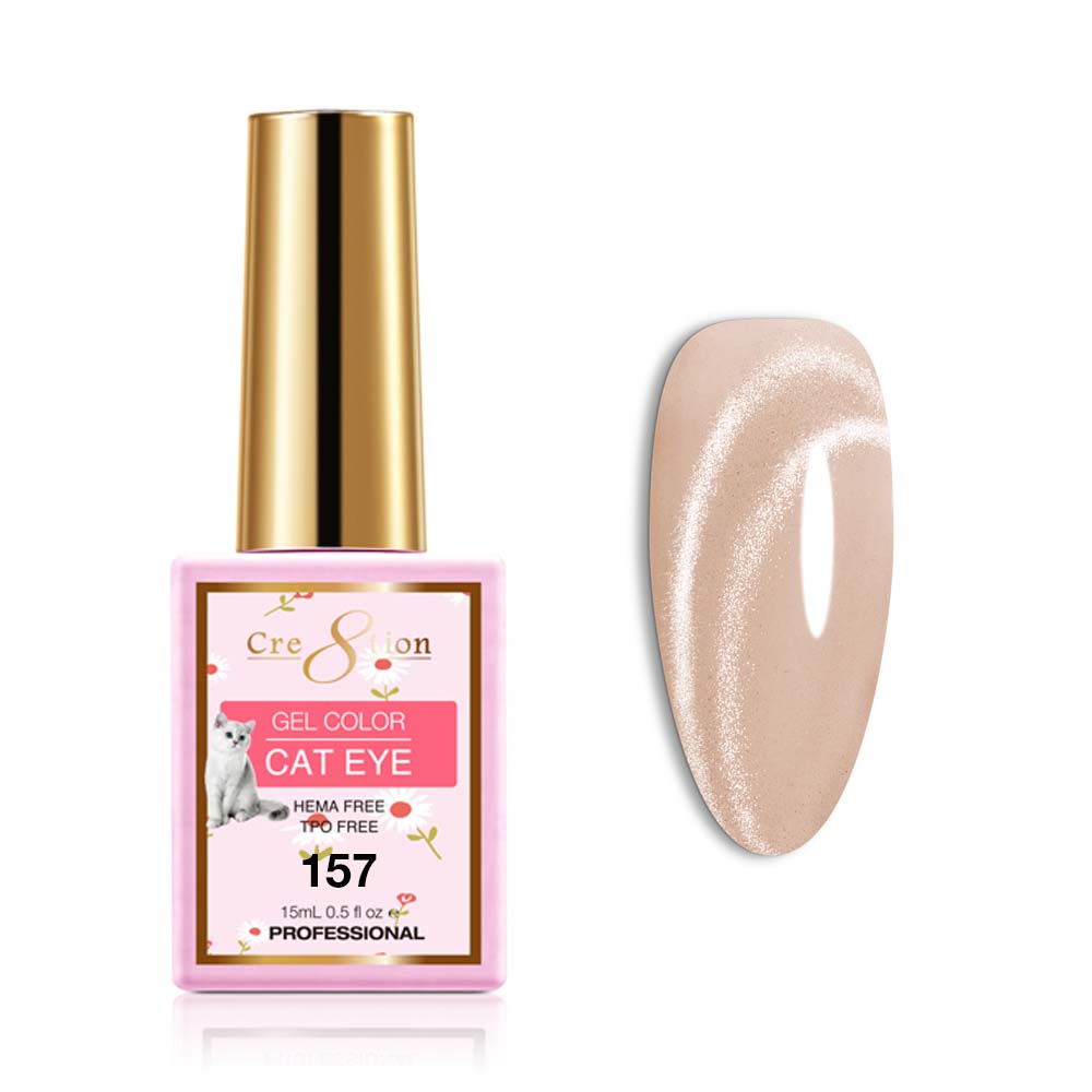 Cre8tion Cat Eye Soak Off Gel 0.5oz 157