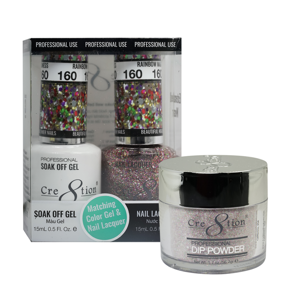 Cre8tion Matching Sets - 160 Rainbow Madness