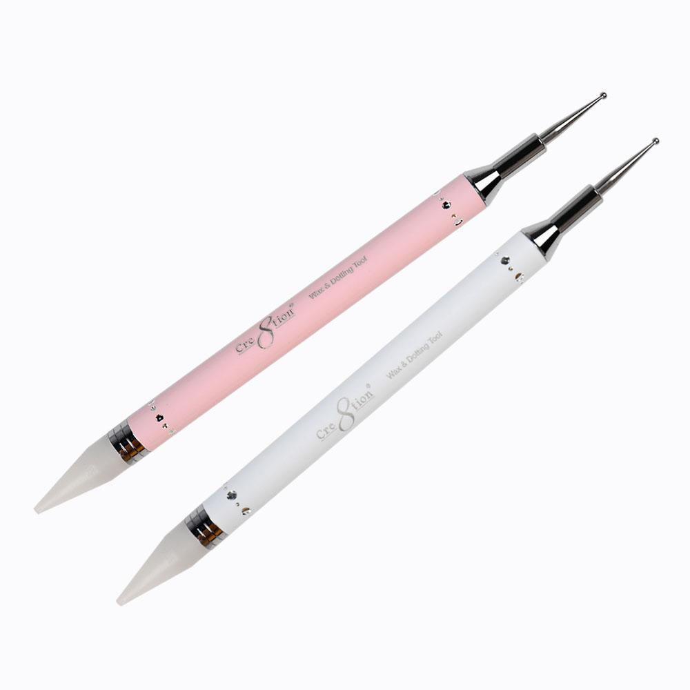 Cre8tion Nail Rhinestones Picker White