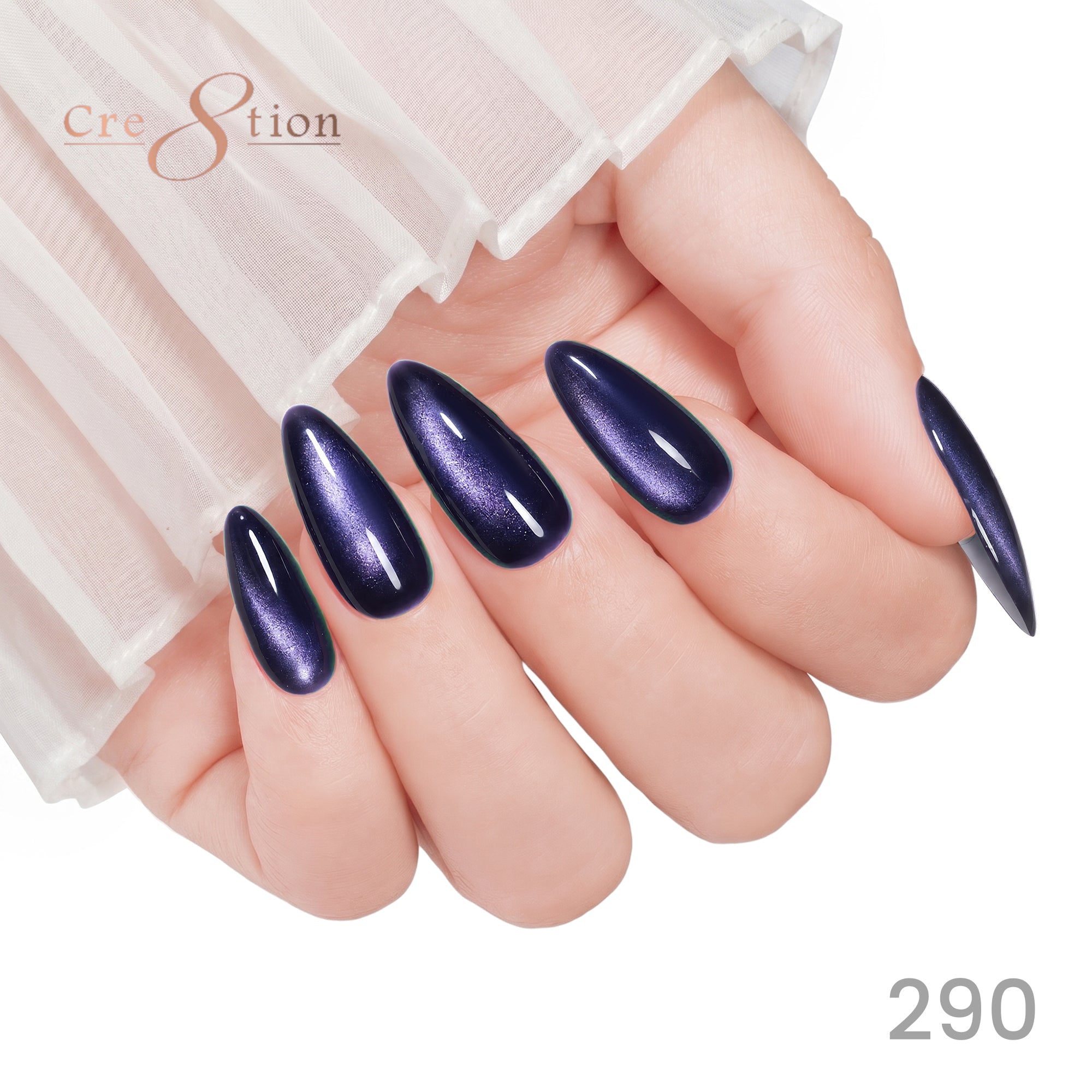 Cre8tion Cat Eye Soak Off Gel 0.5oz 290