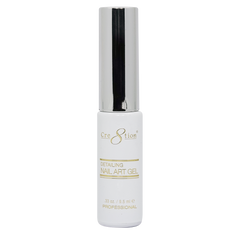 Cre8tion Detailing Nail Art Gel 0.33oz 02 White