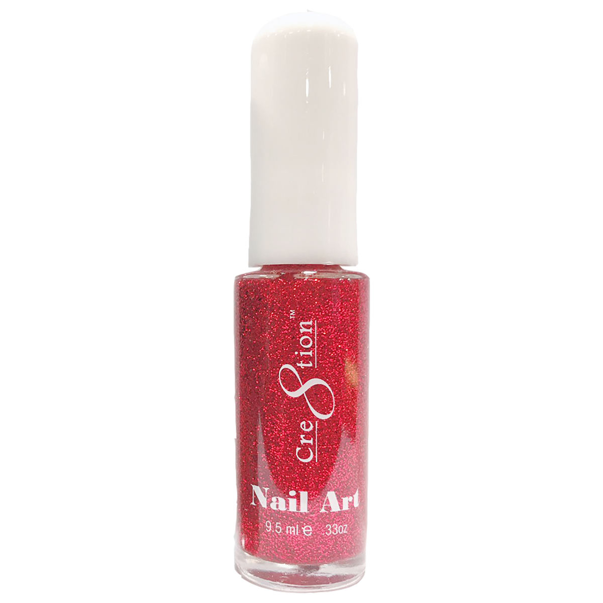 Cre8tion Detailing Nail Art Lacquer 0.25oz 08 Red Glitter