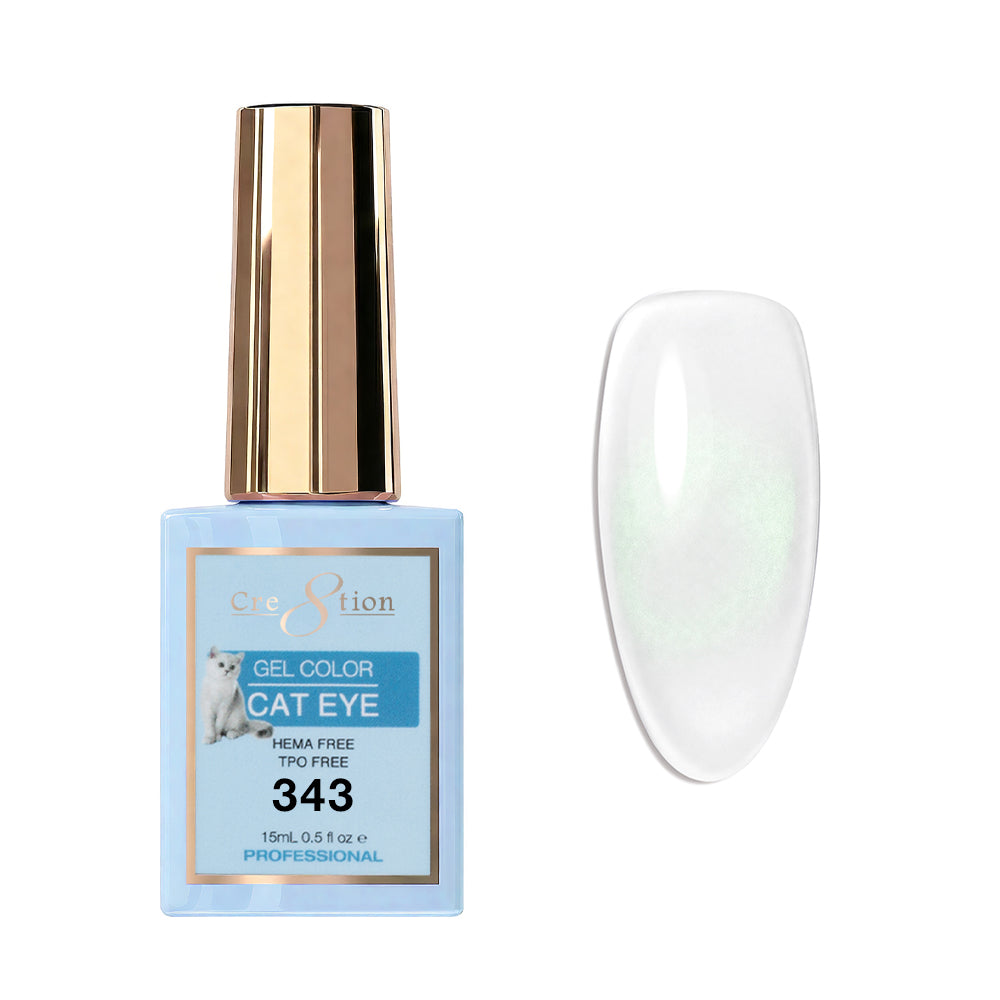 Cre8tion Cat Eye Soak Off Gel 0.5oz 343
