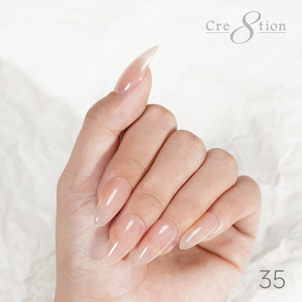 Cre8tion Rubber Base/Biab Gel 0.5oz 35
