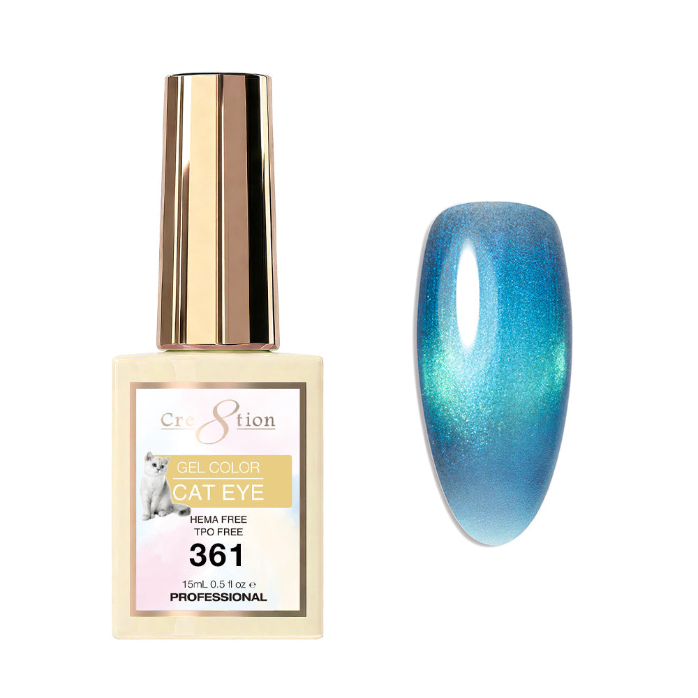 Cre8tion Cat Eye Soak Off Gel 0.5oz 361
