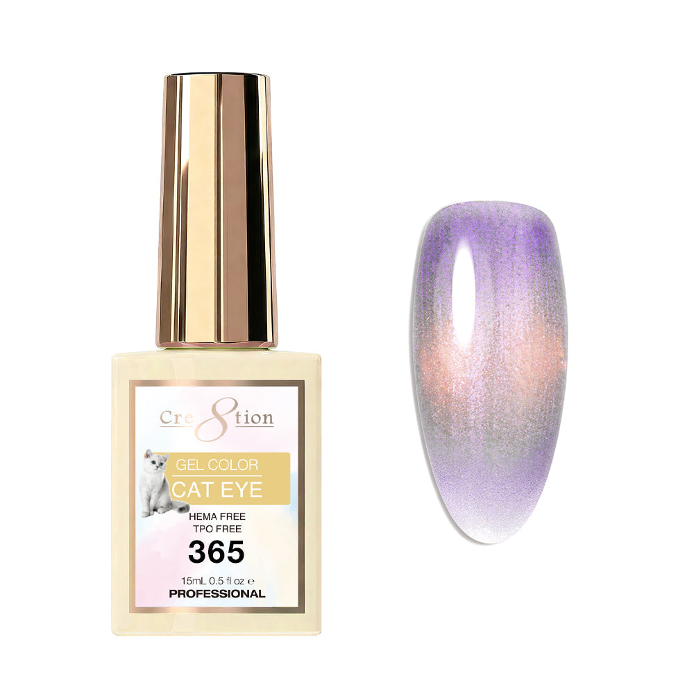 Cre8tion Cat Eye Soak Off Gel 0.5oz 365