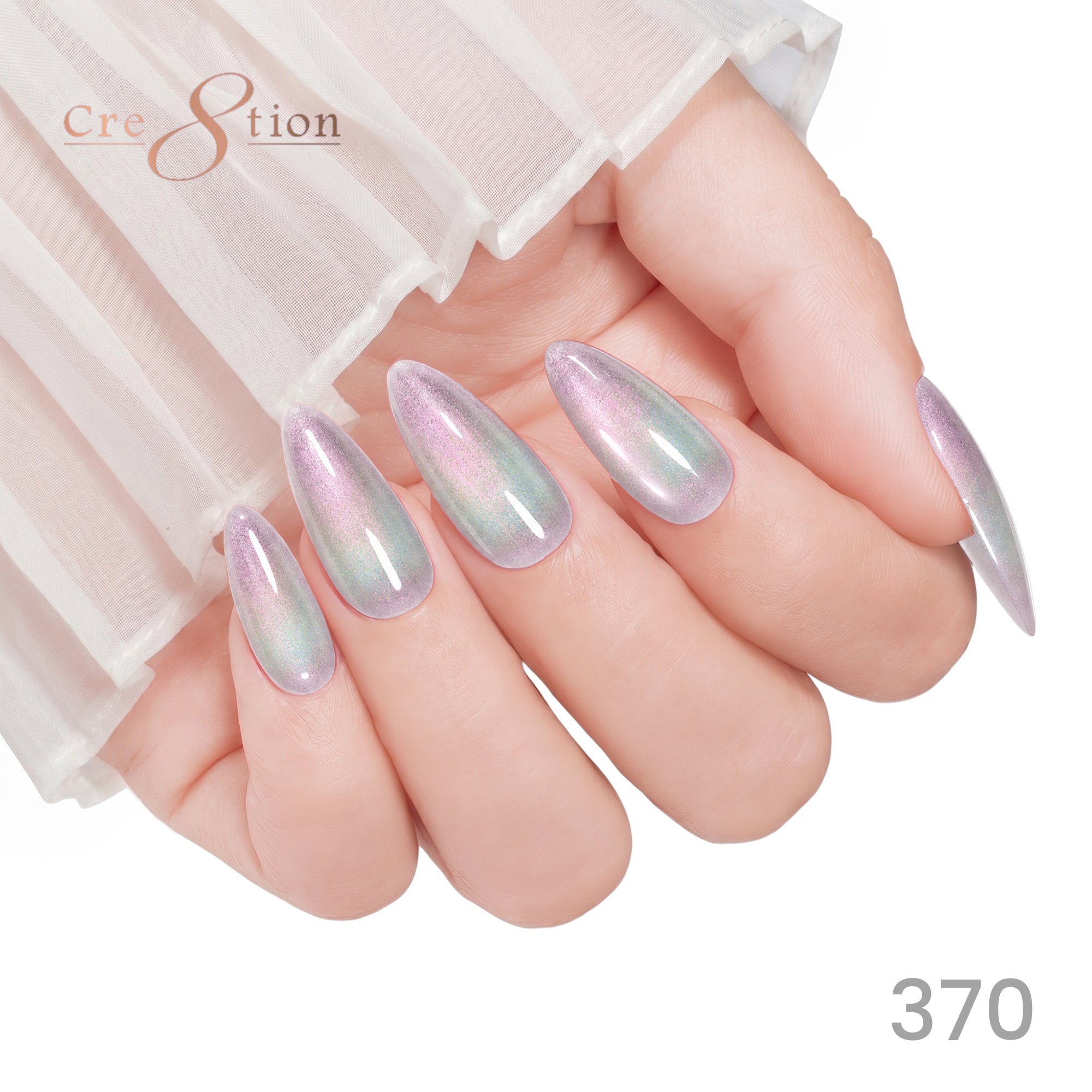 Cre8tion Cat Eye Soak Off Gel 0.5oz 370