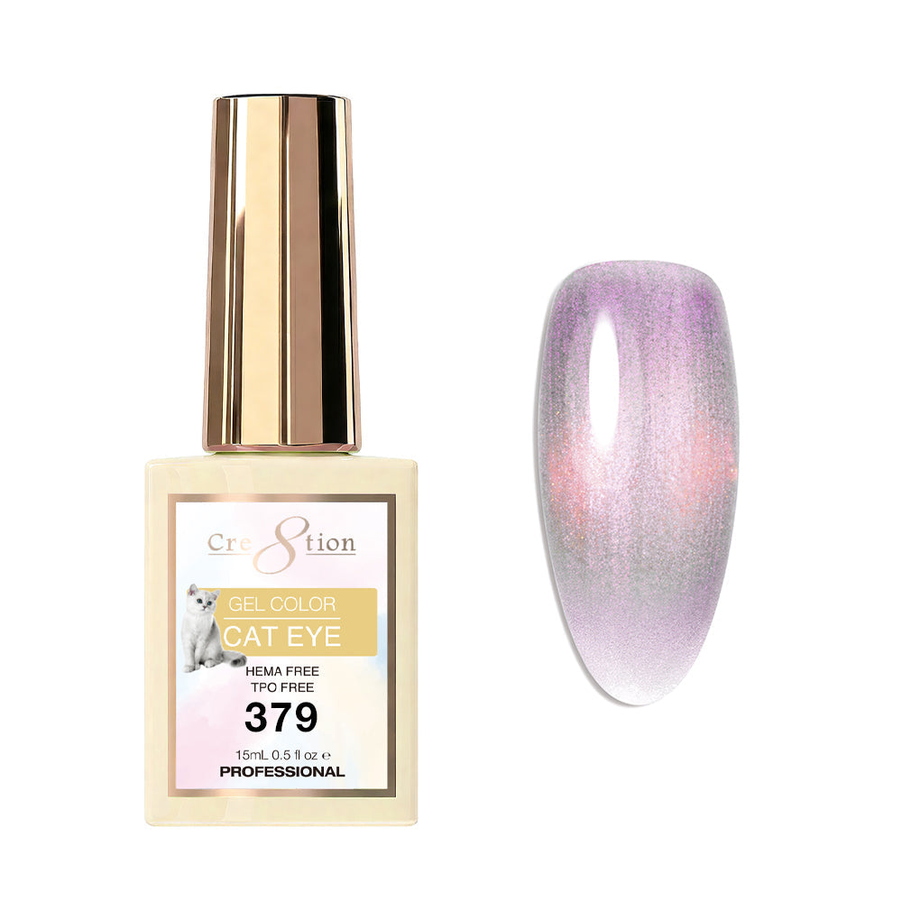 Cre8tion Cat Eye Soak Off Gel 0.5oz 379