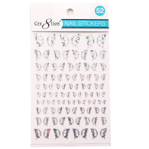 Cre8tion Nail Art Sticker Butterfly (42 Styles)