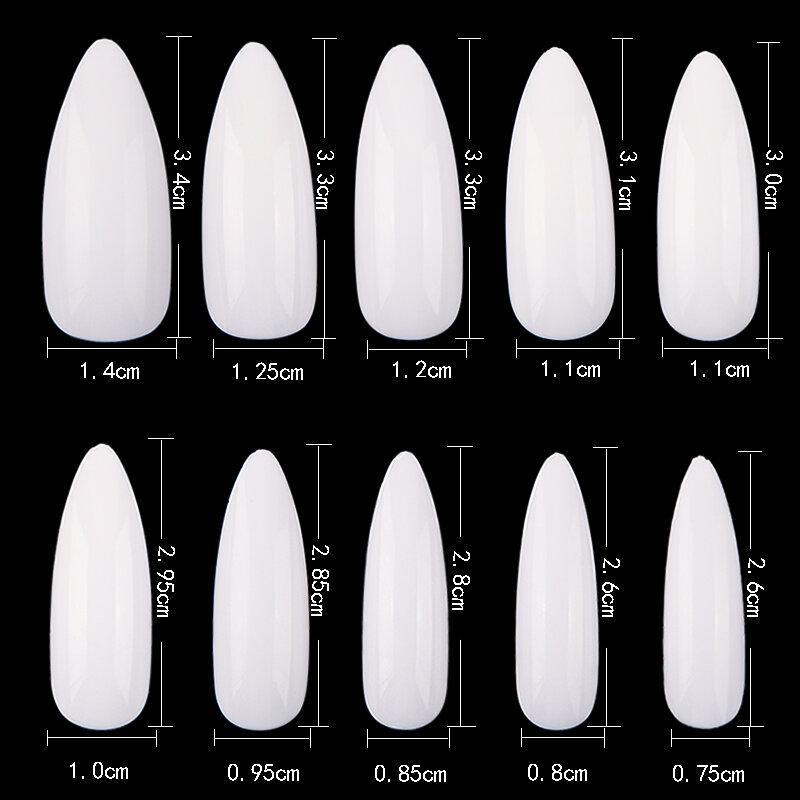 Cre8tion Special Shape - 05 Long Almond 500 pcs./box