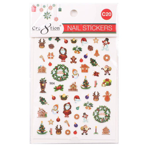 Cre8tion Nail Art Sticker Christmas (29 Styles)