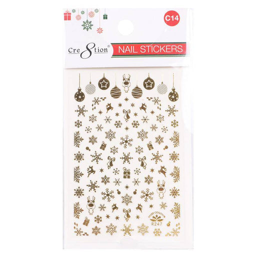 Cre8tion Nail Art Sticker Christmas (29 Styles)