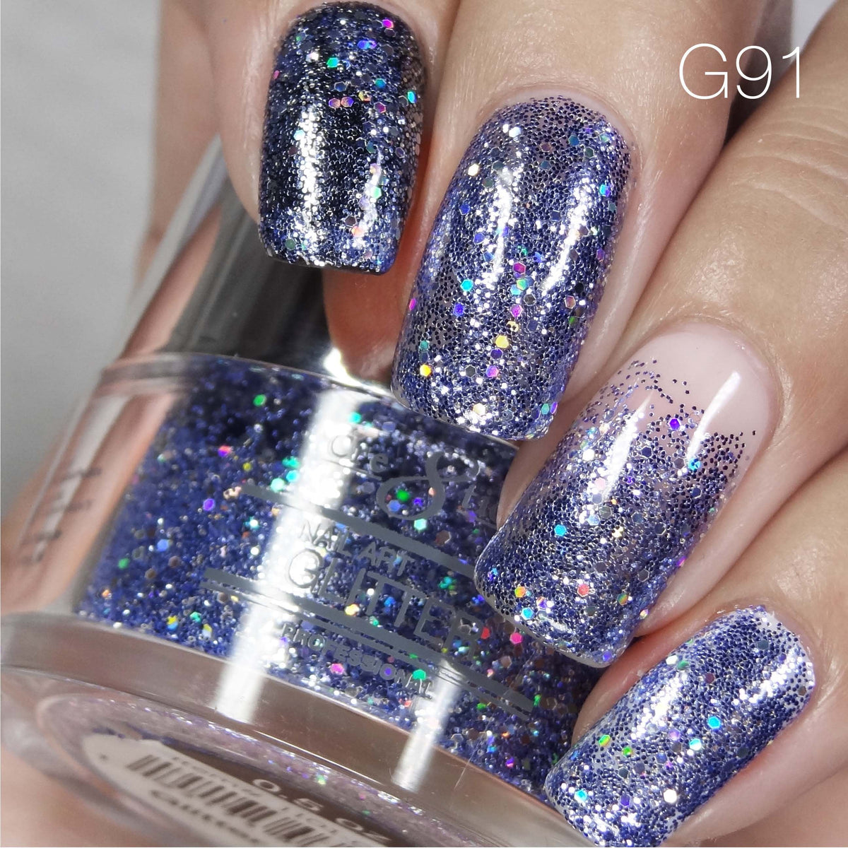 Cre8tion Nail Art Glitter 1oz 30g 91