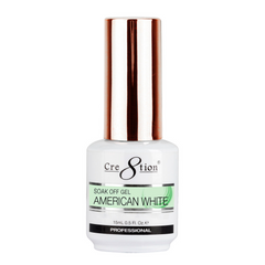 Cre8tion Soak Off Gel System - American White