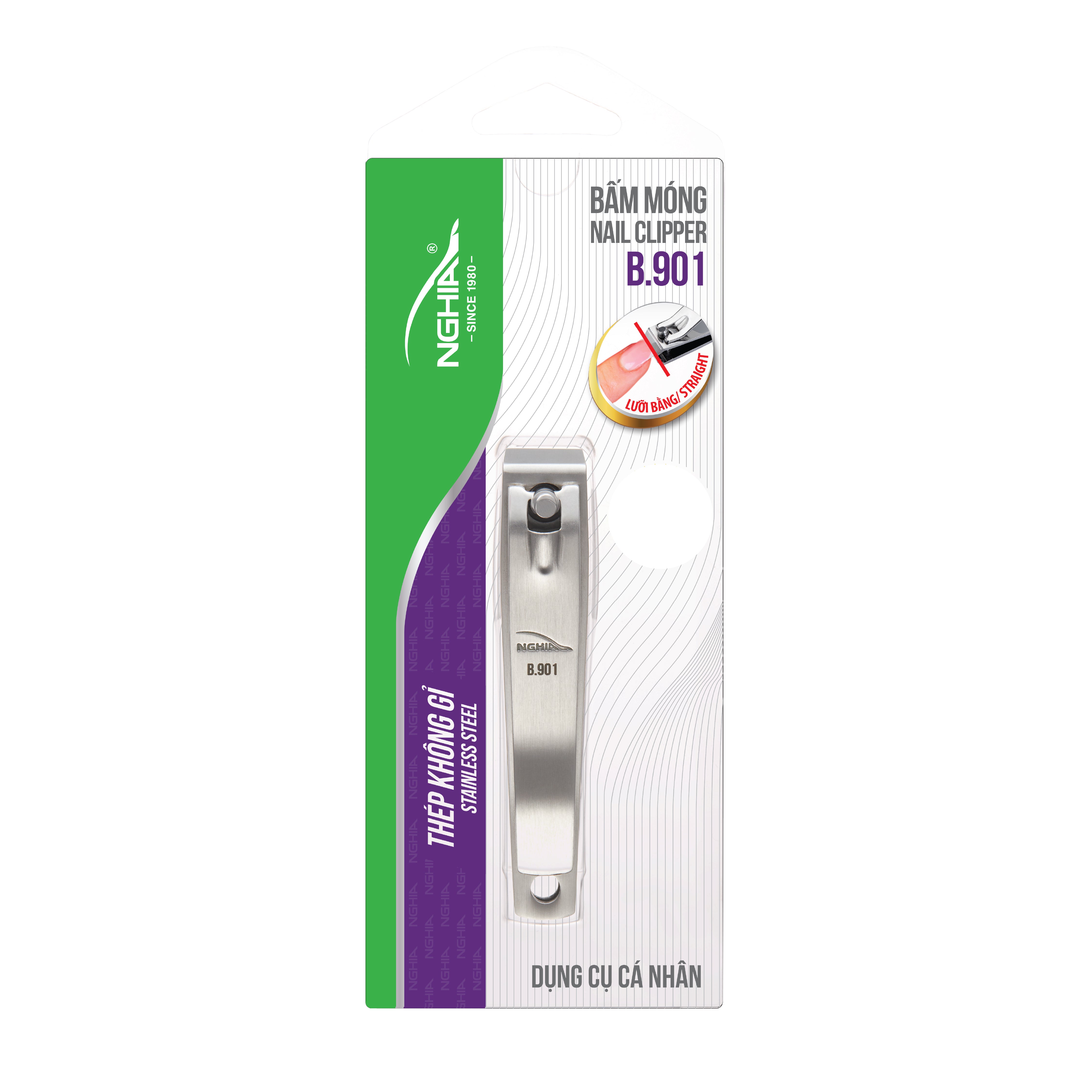 NGHIA Cuticle Pusher - S-515 (Stainless Steel)