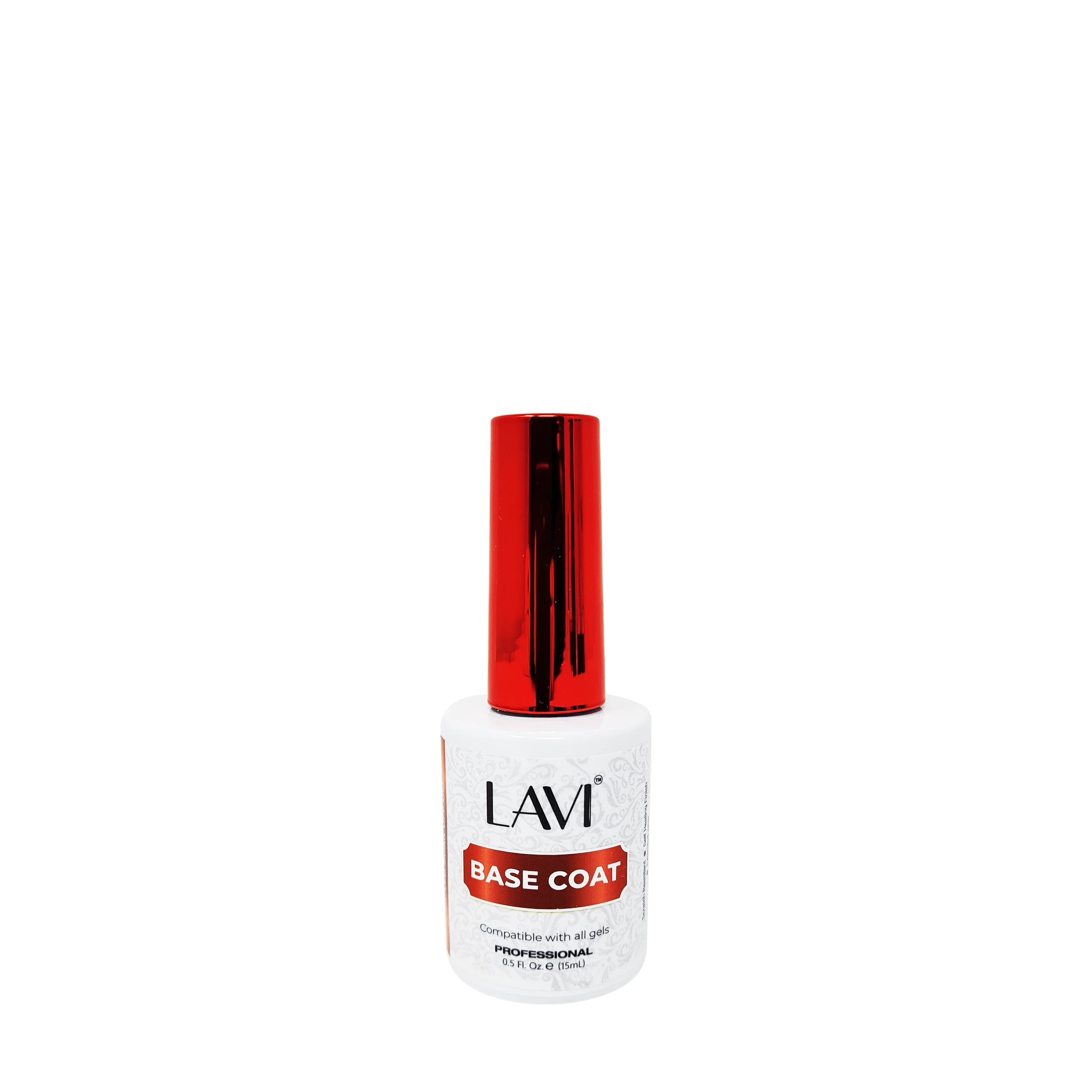 Lavi Base Coat 0.5oz, Version 1 (PK: 25 pcs/box, 200 pcs/case)