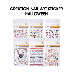 Cre8tion Nail Art Stickers - Halloween (14 Styles)