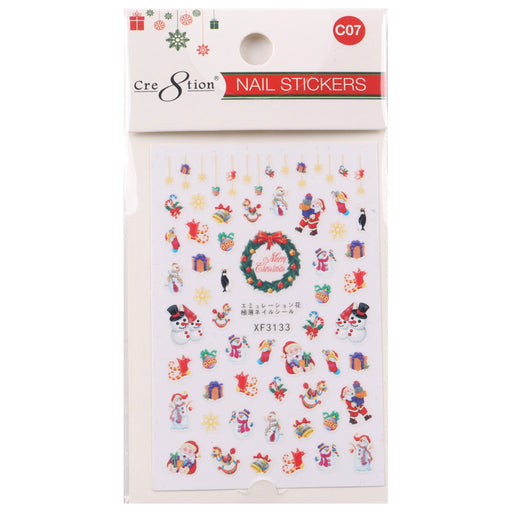 Cre8tion Nail Art Sticker Christmas (29 Styles)