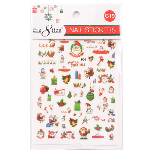 Cre8tion Nail Art Sticker Christmas (29 Styles)