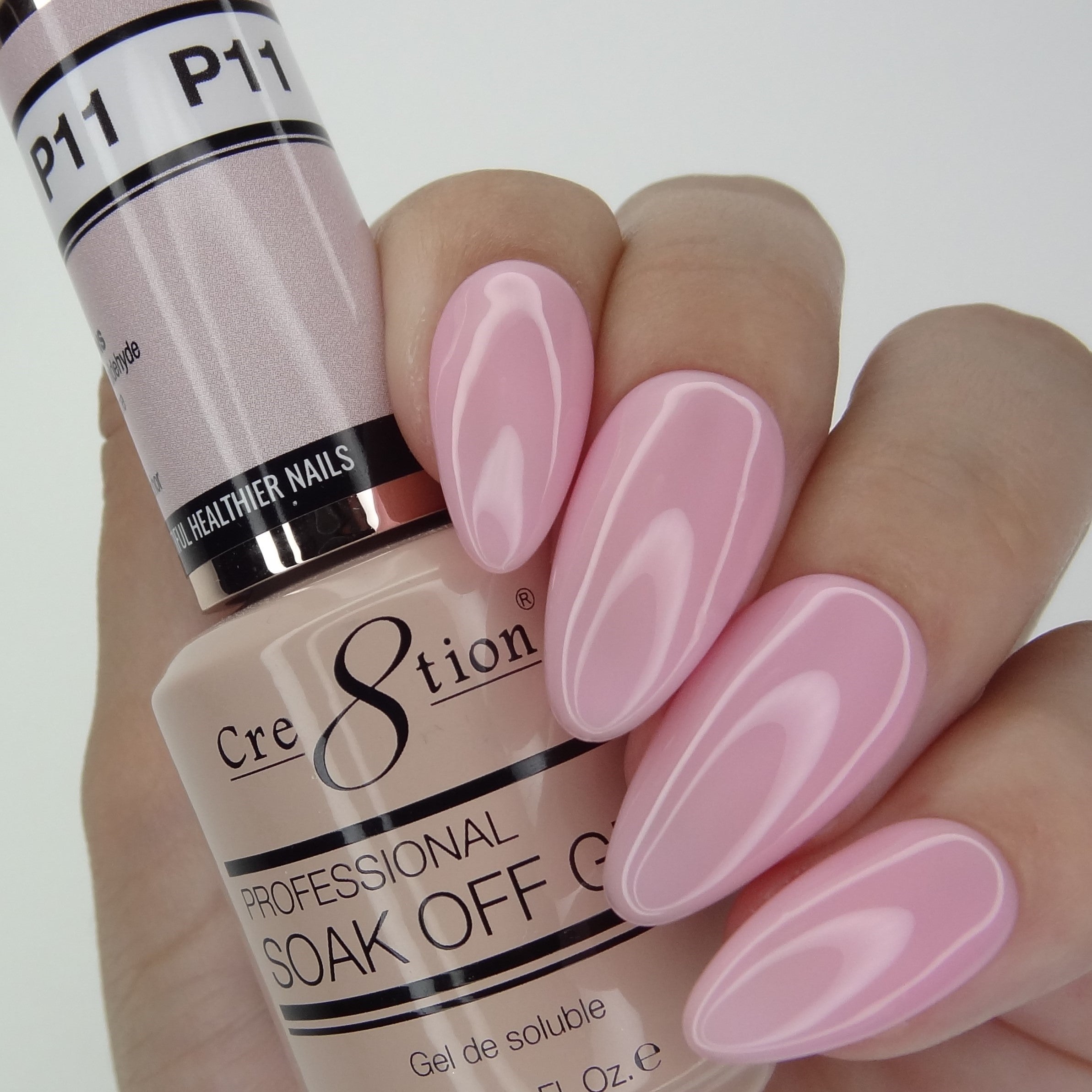 Cre8tion Gel - French Collection 0.5oz - P11 Neutral Nude