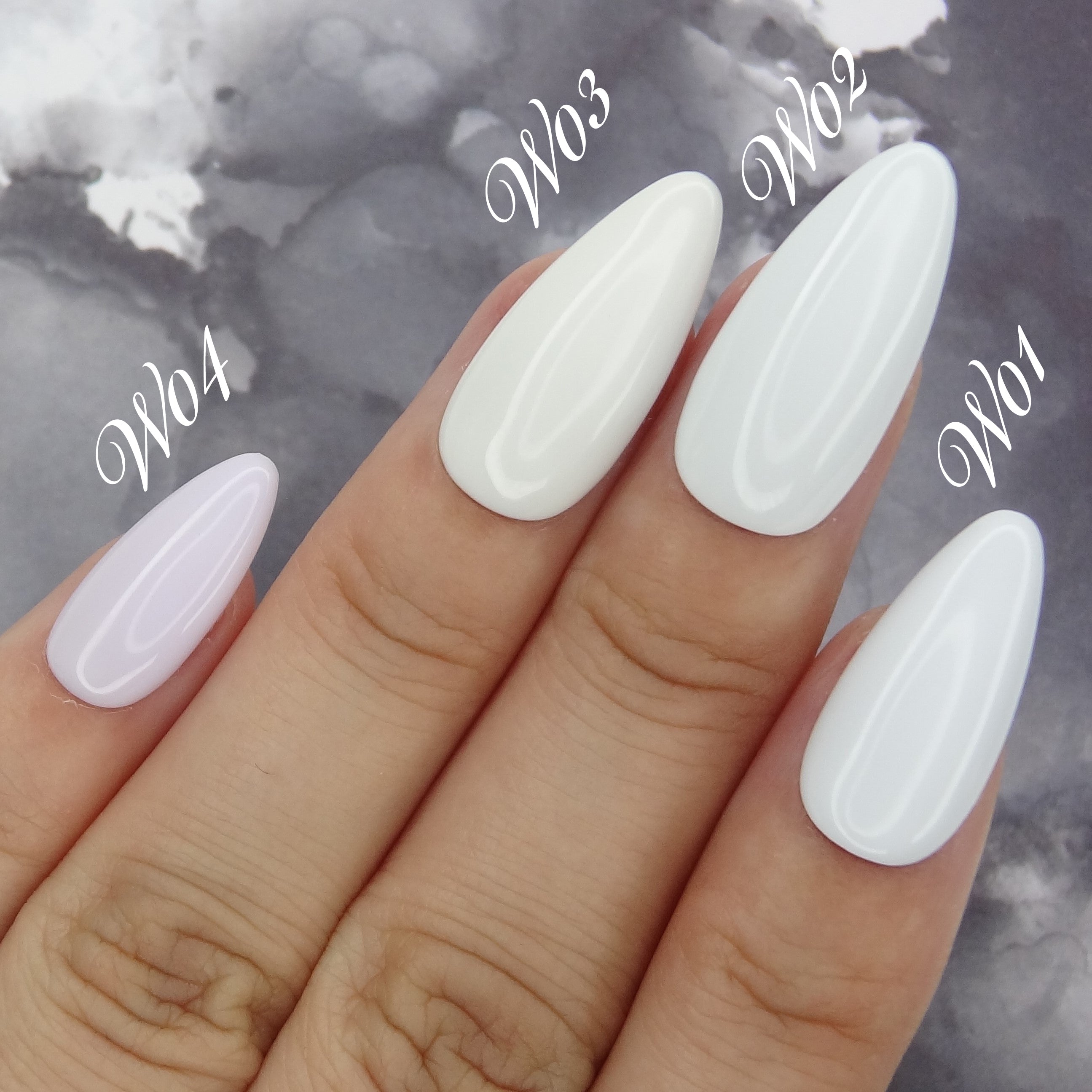 Cre8tion Gel - French Collection 0.5oz - W01 Cool White