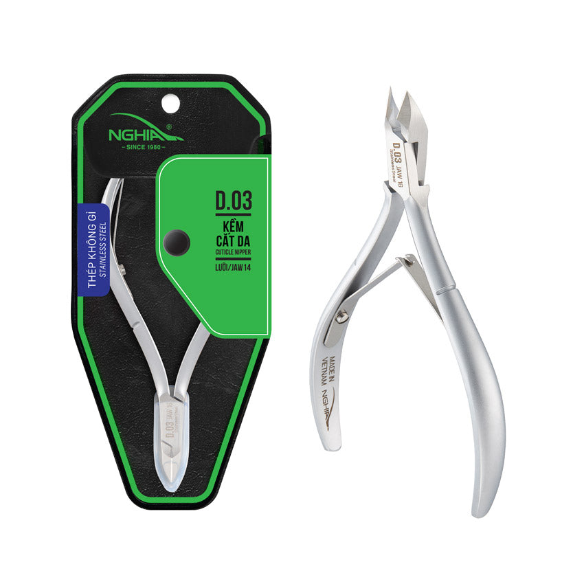 NGHIA Cuticle Pusher - S-508 (Stainless Steel)